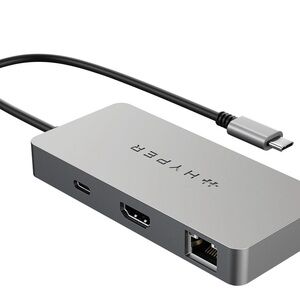 Hype USB-C Multi-Port Adapter - Silver